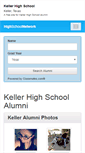 Mobile Screenshot of kellerhighschool.org
